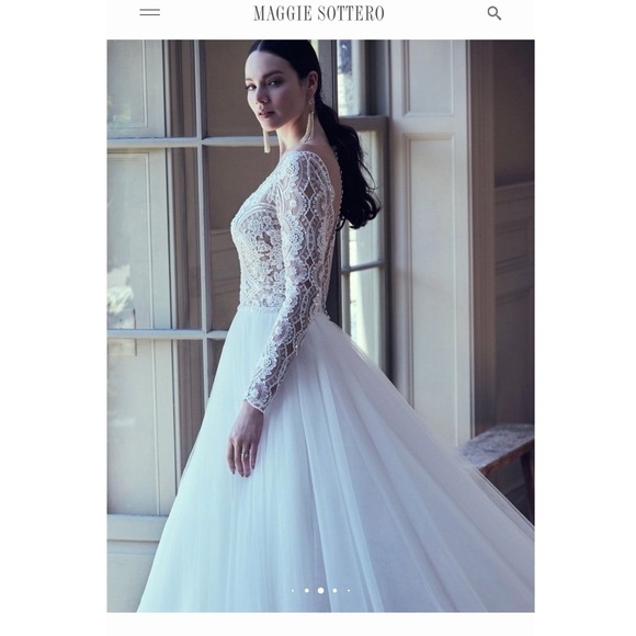 Maggie Sottero Mallory Dawn Ballgown - Picture 7 of 12